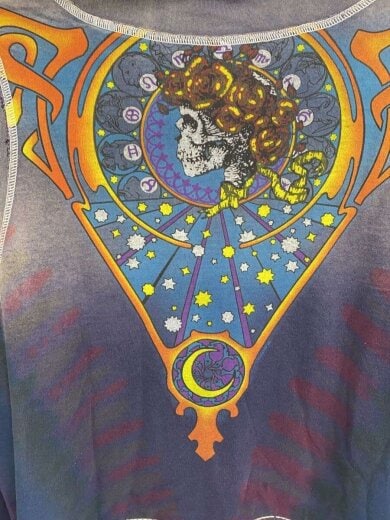 商品画像：grateul dead bertha/ジップパーカー/L/コットン/NVY/総柄// 8