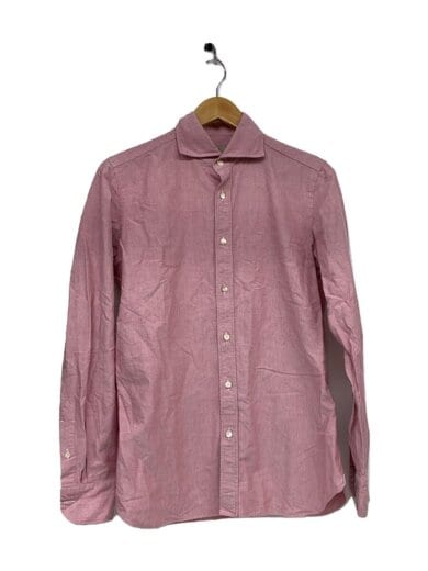 商品画像：コットンL/Sシャツ/S/コットン/PNK/無地// 1