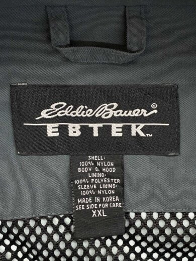 商品画像：90s/EBTEK/ナイロンジャケット/XXL/ナイロン/GRY 3