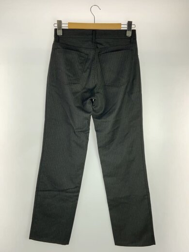 商品画像：ストレートパンツ/38/ウール/BLK/ストライプ 2