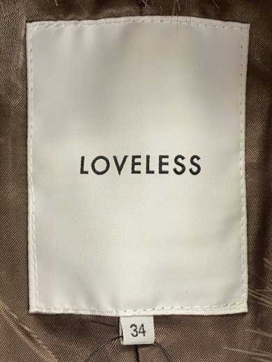 商品画像：ウールナポレオンコート/34/ウール/BRW/無地/6B60-241-51 3