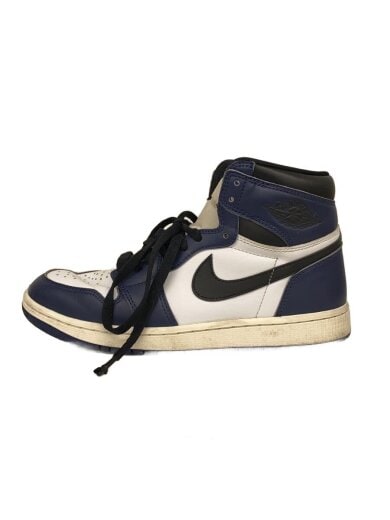 商品画像：AIR JORDAN 1 RETRO HIGH OG_エア ジョーダン 1 HIGH OG/27cm/NVY/レザ 1