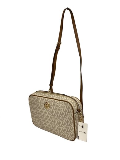 商品画像：ロゴ総柄チェーンショルダーバッグ/レザー/WHT/総柄/35H8GFTC7B 2