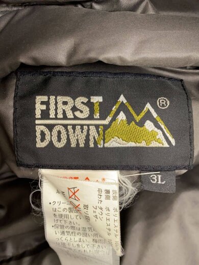 商品画像：ダウンジャケット/3L/--/BLK/無地 3