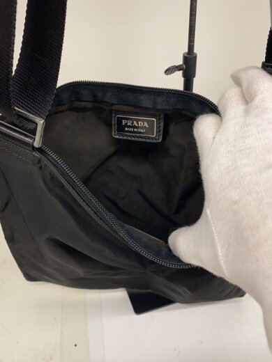 商品画像：サフィアーノナイロンショルダーバッグ/ナイロン/BLK 6