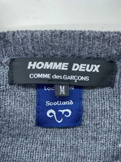 商品画像：STRONG WILL Vネックニット/M/ウール/GRY/プリント/DE-N102 3