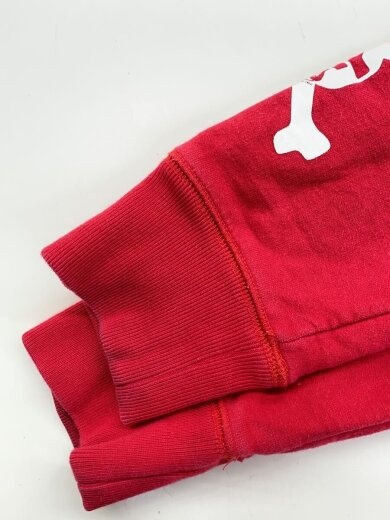 商品画像：ジップパーカー/M/コットン/RED 5