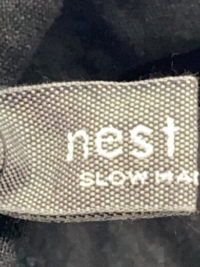 商品画像：ブラックリネン ボタンサロペット/FREE/リネン/BLK/無地/01233-140 3