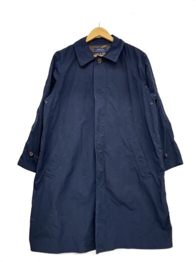 商品画像：迷彩柄ライナーステンカラーコート/M/ナイロン/NVY/710746648001 1