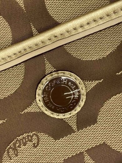 商品画像：Op Art Signature Diaper Baby Tote Bag/キャンバス/GLD/16981 5