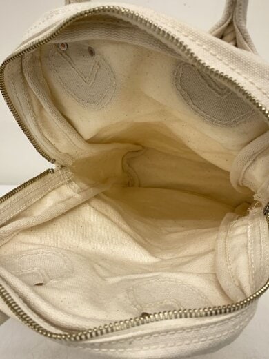 商品画像：BL37/BOSTON TYPE A/ハンドバッグ/キャンバス/WHT/無地 5