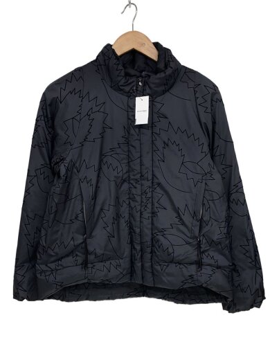 商品画像：フロッキープリントナイロンパテッドブルゾン/38/ポリエステル/BLK/RHJAP-47690 1