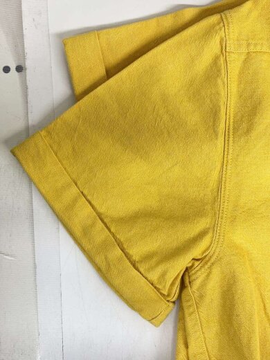 商品画像：DENIM FAMILY S/S CORNSILK/半袖シャツ/S/コットン/YLW/無地/PC9-84526- 4