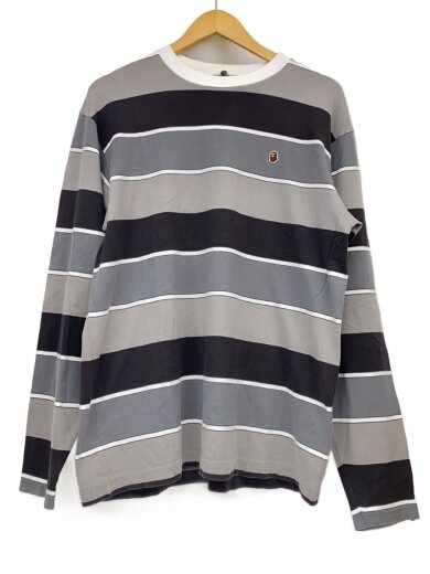 商品画像：長袖Tシャツ/L/コットン/GRN/総柄 1