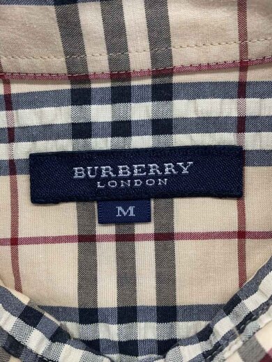 商品画像：ノバチェックS/Sシャツ/M/コットン/BEG/チェック/BBW33-447-50 3