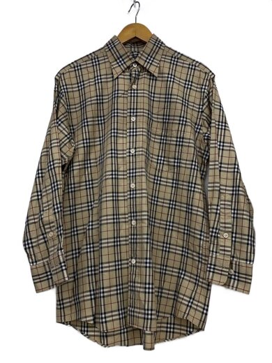 商品画像：ノバチェックL/Sシャツ/M/コットン/BEG/チェック/BBW42-706-50 1