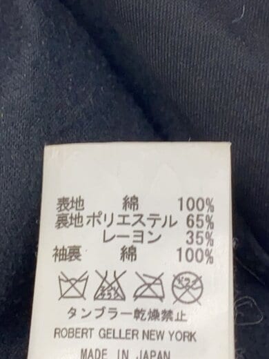 商品画像：オイルコーティング加工/コート/48/コットン/BLK/無地/03-7C-B6001// 5