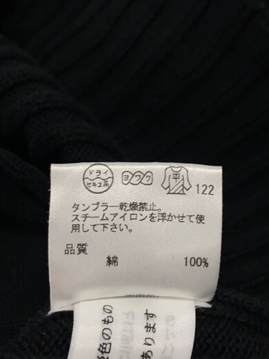 商品画像：ニット・セーター(厚手)/XL/コットン/BLK/無地/331-5.KR.N1// 5