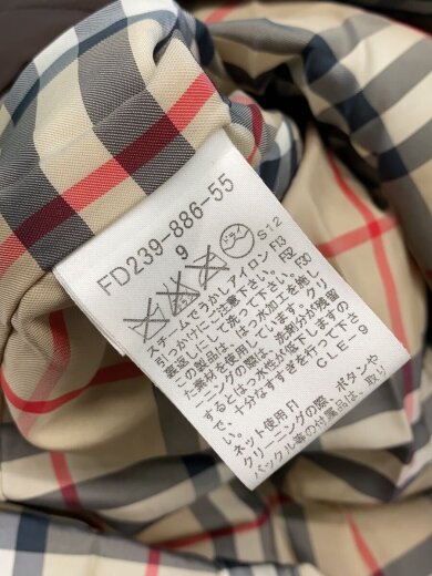 商品画像：キルティングパテッドコート/9/ナイロン/BRW/無地/FD239-886-55// 4