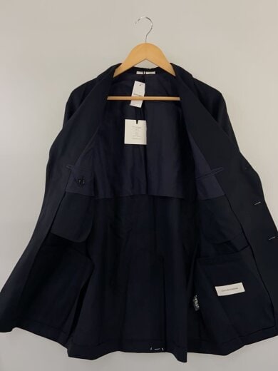 商品画像：金ボタン3Bジャケット/38/ウール/BLK/無地/26SS-008地/26SS-008// 3