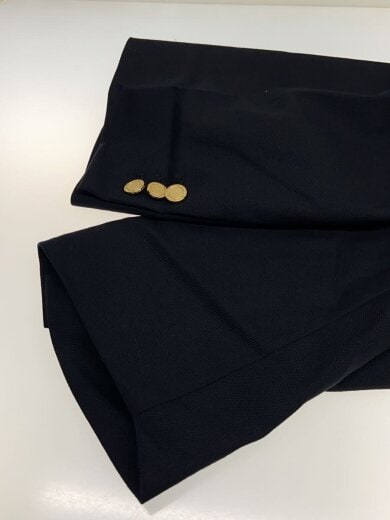 商品画像：金ボタン3Bジャケット/38/ウール/BLK/無地/26SS-008地/26SS-008// 6