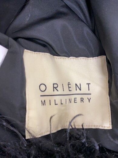 商品画像：ORIENT MILLINERY hoodie/ヘッドウェア/--/ポリエステル/BLK/レディース 5