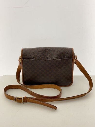 商品画像：マカダム柄/ショルダーバッグ/レザー/BRW/総柄 3