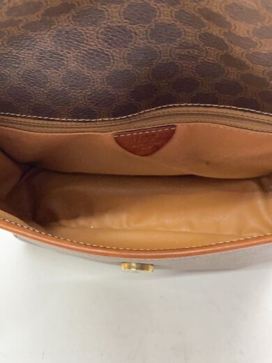 商品画像：マカダム柄/ショルダーバッグ/レザー/BRW/総柄 6