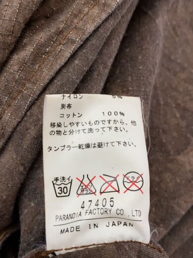 商品画像：measure twice cut once/ジップパーカー/--/コットン/BRW/カモフラ 5