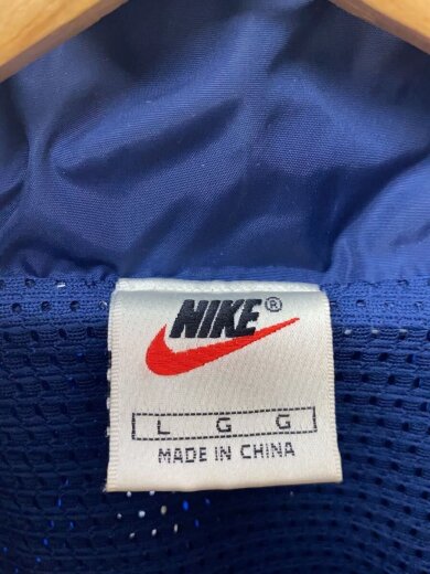 商品画像：90s/白タグ/オールドナイキ/ナイロンジャケット/L/ナイロン/NVY/無地 3