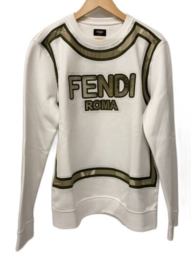 商品画像：スウェット/L/コットン/WHT/FY0178ABP5 1