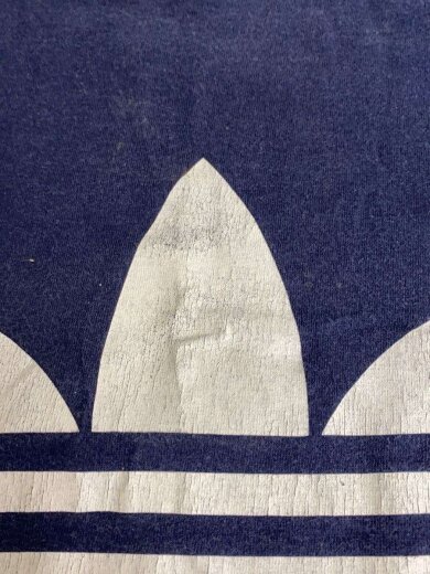 商品画像：90s/USA製/国旗タグ/両面ロゴTシャツ/L/コットン/NVY/プリント 6