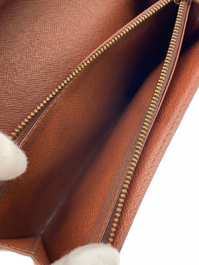 画像：LOUIS VUITTON2)ポシェット・ポルト・モネ・クレディ_モノグラム・キャンバス/PVC/BRW/モノグラム/レディース//5
