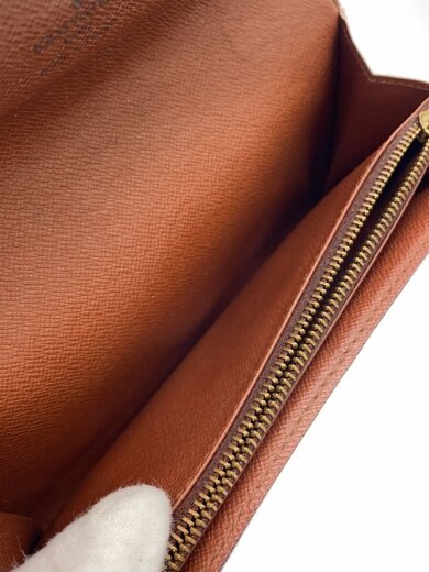 画像：LOUIS VUITTON2)ポシェット・ポルト・モネ・クレディ_モノグラム・キャンバス/PVC/BRW/モノグラム/レディース//6
