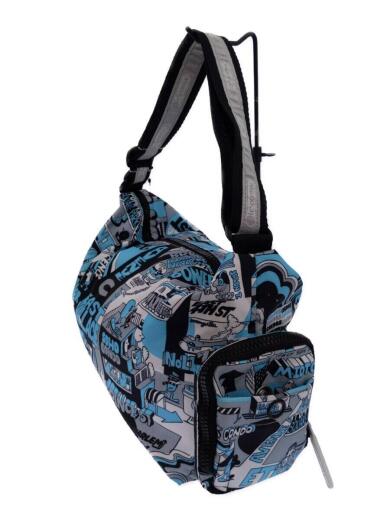 画像：LESPORTSACショルダーバッグ/ナイロン/ブルー/ARTIST IN RESIDENCE2