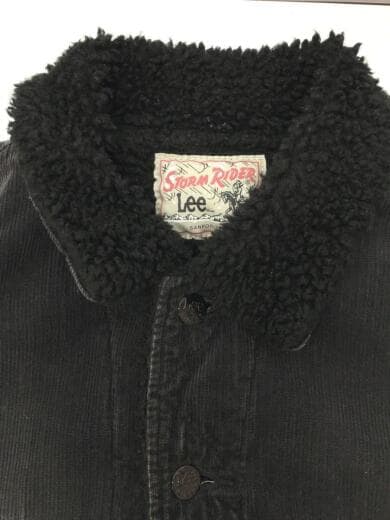 画像：Leeブルゾン/M/コットン/BLK/無地/LBM-06658