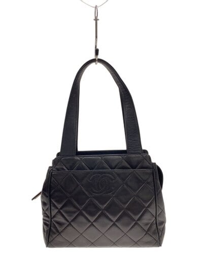 商品画像：ハンドバッグ/レザー/BLK 1