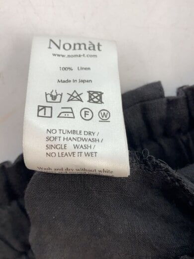 商品画像：Nomat/カーゴパンツ/2/リネン/BLK 4