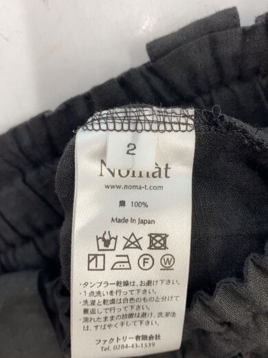 商品画像：Nomat/カーゴパンツ/2/リネン/BLK 6