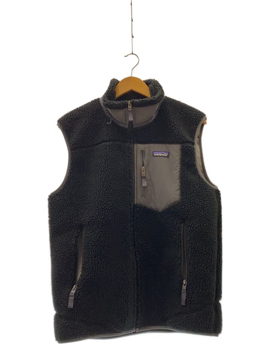 patagonia / フリースベスト/M/ポリエステル/BLK/STY23048FA18