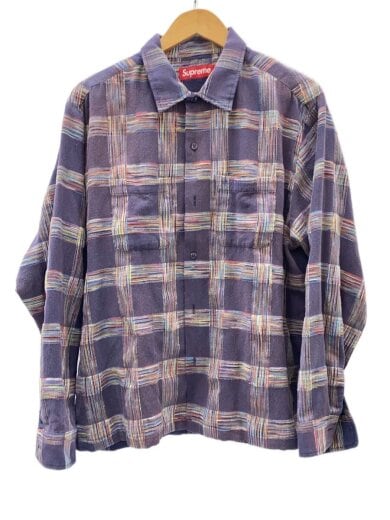 商品画像：23AW/Woven Plaid Shirt/長袖シャツ/M/コットン/PUP/チェック/ 1