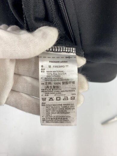 商品画像：ジャージ/L/ポリエステル/BLK/DV1530 4