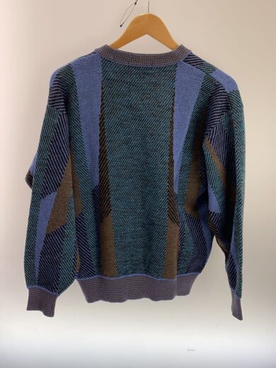 商品画像：ニット・セーター(薄手)/--/ウール/BLU 2