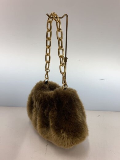 商品画像：ショルダーバッグ/ファー/BRW 2