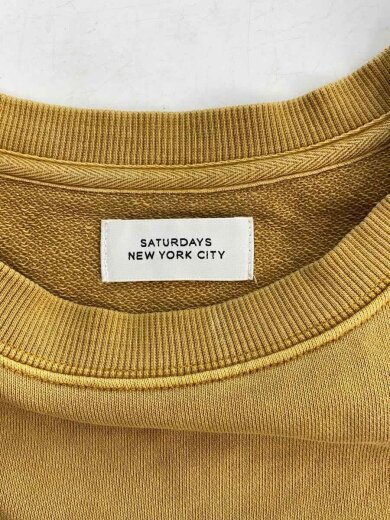 画像：Saturdays NYC(SATURDAYS SURF NYC)スウェット/XL/コットン/YLW/btm-63200-b3