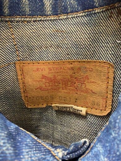 商品画像：70s/70505/濃紺/ケアタグ/Gジャン/36/デニム/IDG 3