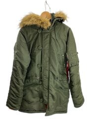 N-3B/フライトジャケット/M/ナイロン/KHK