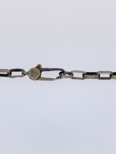 商品画像：インターロッキングG/ネックレス/ボックスチェーン/SV925/SLV/トップ有/メンズ 3