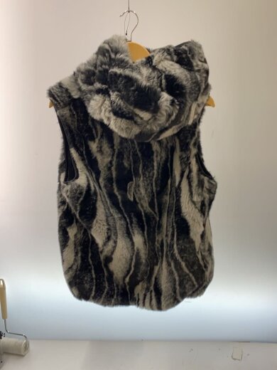 商品画像：Y2K/ファーベスト/お兄系/L/アクリル/GRY/総柄 2