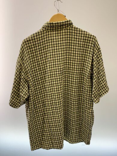 商品画像：90s/USA製/半袖シャツ/M/コットン/YLW/チェック 2